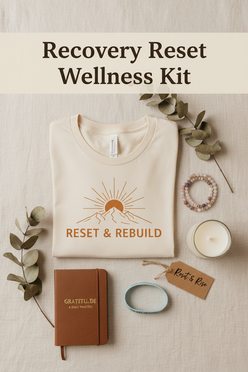 Recovery Reset Kit Flat Lay