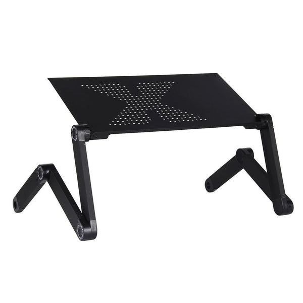 NNEIDS Adjustable Foldable Laptop Stand - 360 Degree Portable Aluminum Desk Holder