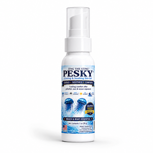 PESKY® Zing the Sting - Cooling Comfort After Stings for beach days, boating, camping, and outdoor travel